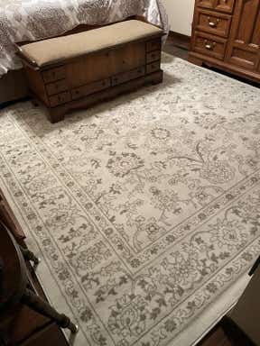 Customer photo for review titled "Warming Carpet"
