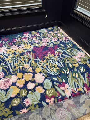 Customer photo for review titled "Vibrant soft florals"