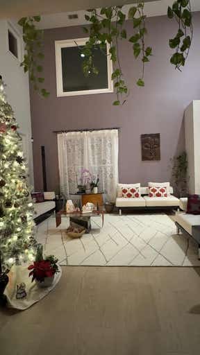 Customer photo for review titled "Hand woven rug"