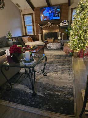 Customer photo for review titled "FABULOUS RUG"