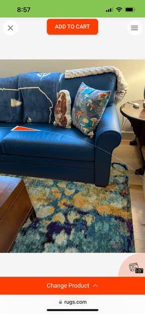 Customer photo for review titled "Bright and modern!"