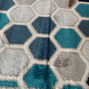 Customer photo for review titled "Hard crease"
