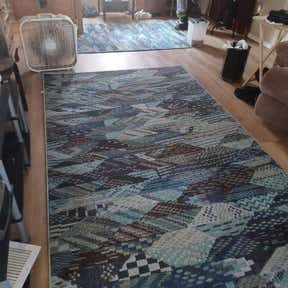 Customer photo for review titled "Beautiful rugs"