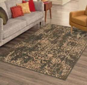 Customer photo for review titled "5' x 8' Mojave Rug - very nice rug!"