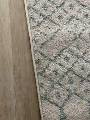 Customer photo for review titled "Nice but brown stairs"