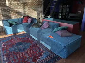 Customer photo for review titled "Gorgeous Rug"