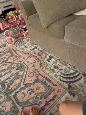 Customer photo for review titled "Whitney rug"