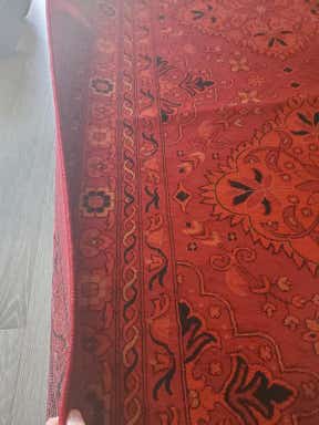 Customer photo for review titled "Nice rug"