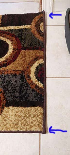 Customer photo for review titled "Lack of quality control"