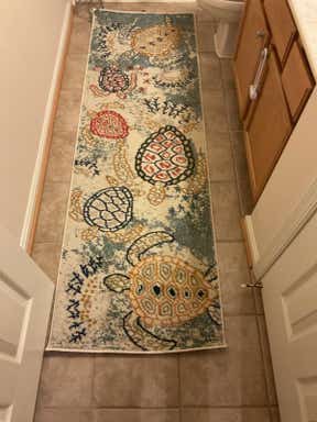 Customer photo for review titled "Bathroom beauty!"