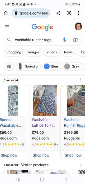 Customer photo for review titled "Washable?  NOT.- false advertising"