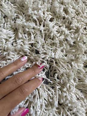 Customer photo for review titled "Good for the price. A decent rug"