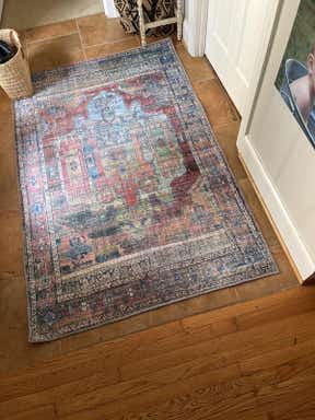 Customer photo for review titled "Great color! Easy vacuum"