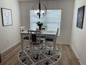 Customer photo for review titled "Love my new rugs. Look just as described"