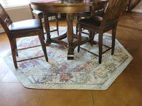 Customer photo for review titled "Colorful & Easy to Clean"