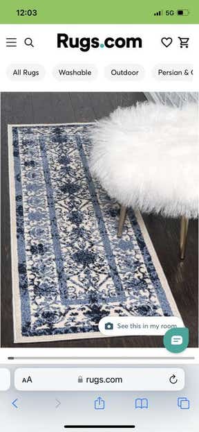 Customer photo for review titled "Navy blue not silver blue"