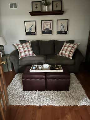 Customer photo for review titled "Soft and fluffy."