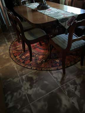 Customer photo for review titled "My 3rd rug"