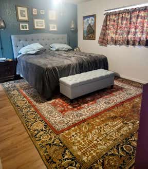 Customer photo for review titled "Nice big rug for a good price"