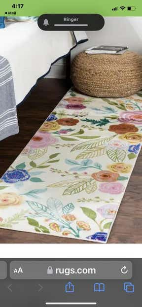 Customer photo for review titled "Muted colors. Not like the image online"