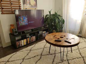 Customer photo for review titled "Beautiful shag rug"