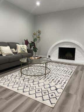 Customer photo for review titled "I love this rug!"