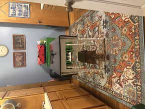 Customer photo for review titled "Great colors and feels good on bare feet"