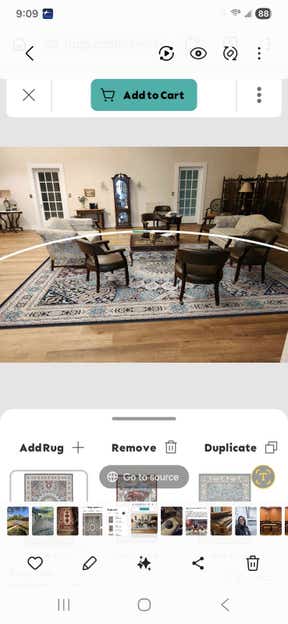 Customer photo for review titled "Wrong Color"