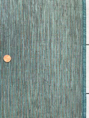 Customer photo for review titled "Nice quality and perfect blend of blue/green"