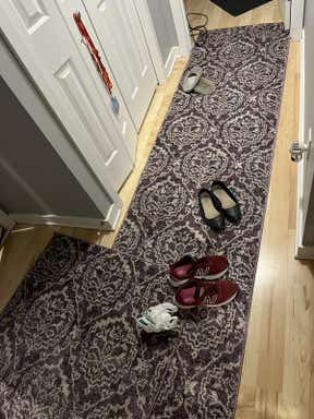 Customer photo for review titled "Cute for Entryway"