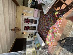 Customer photo for review titled "Beautiful happy rug!!"