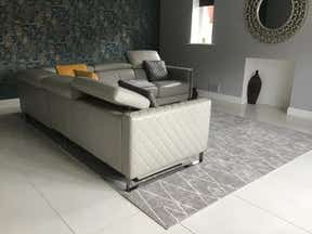 Customer photo for review titled "Delighted with my new rug"