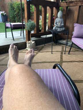 Customer photo for review titled "Fabulous rug."