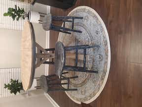 Customer photo for review titled "Beautiful rug"