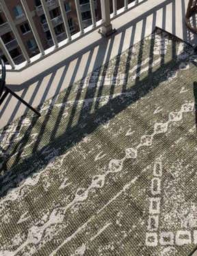 Customer photo for review titled "Bohemian Rug"