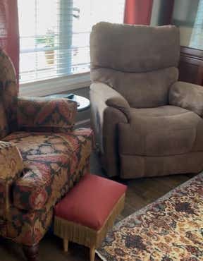 Customer photo for review titled "Perfect rug!"