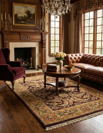 4' 1 x 6' 4 Kashan Rug