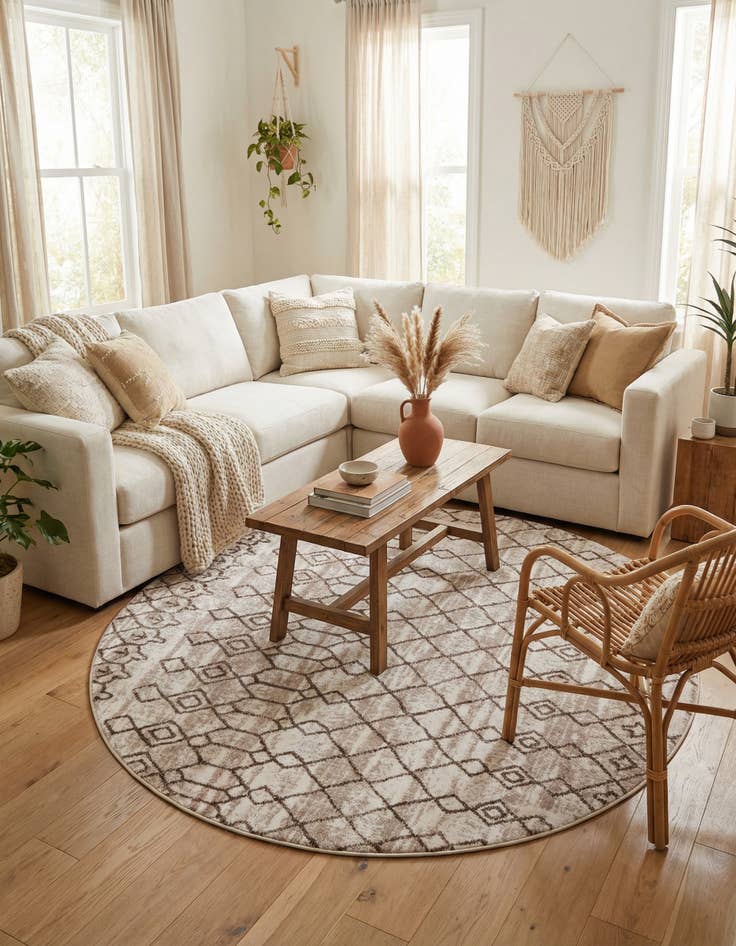 Detail image of 8' 4 x 8' 4 Atlas Round Rug