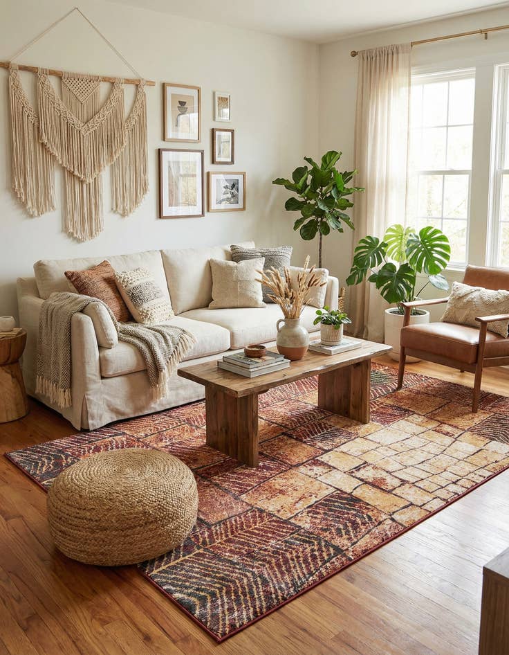 Detail image of 7' x 10' Valencia Rug