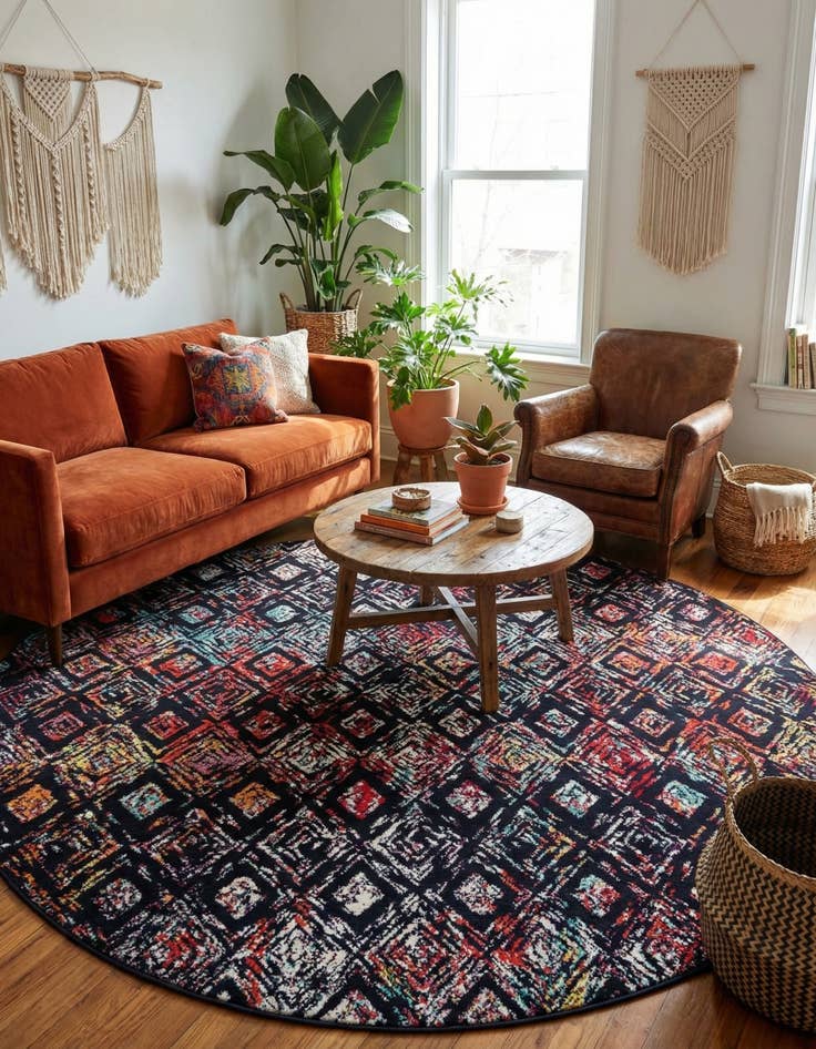 Detail image of 10' x 10' Madeline Round Rug