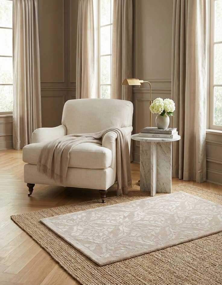 Detail image of  2' 9 x 5' 1  Hand Knotted Darya Wool Rug