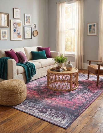 7' 10 x 11' Washable Francesca Rug