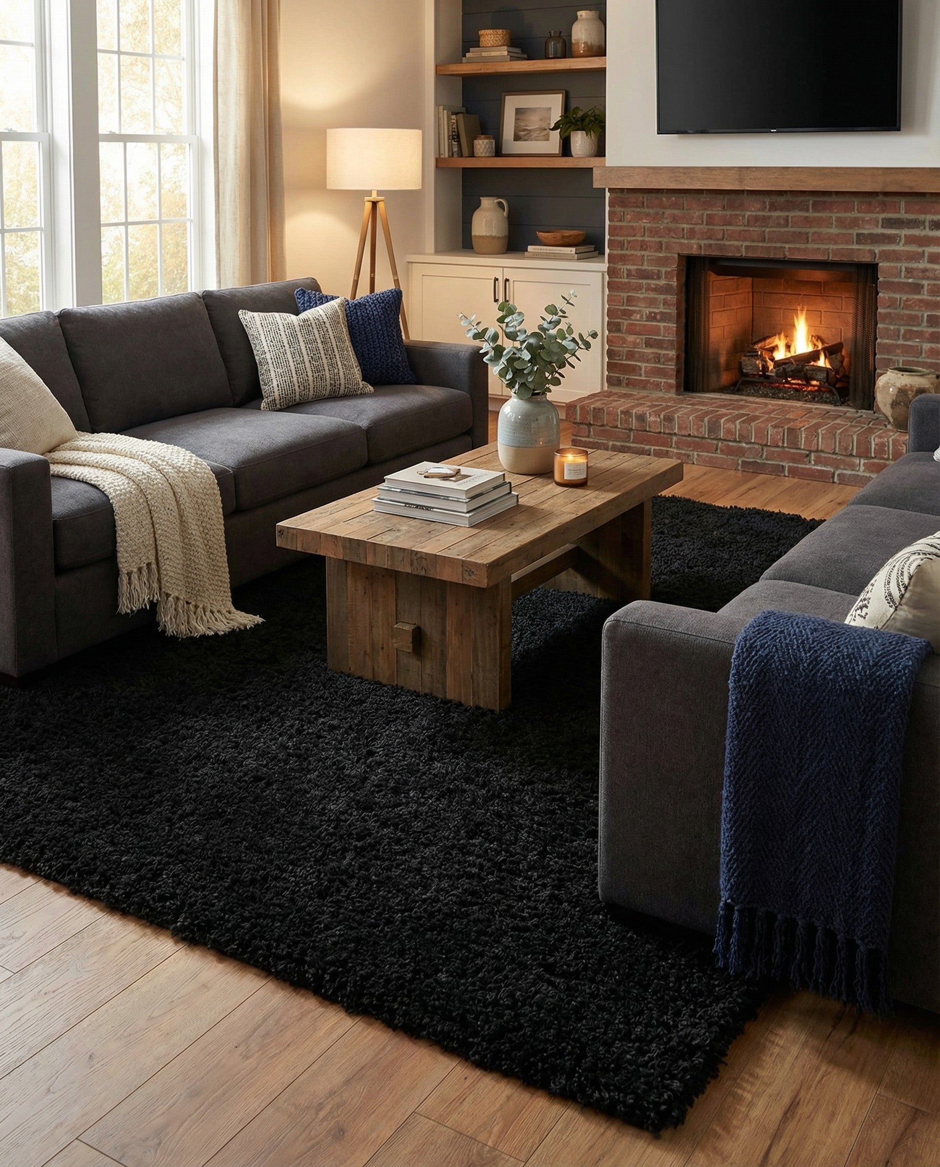  8' x 11' Infinity Shag Rug