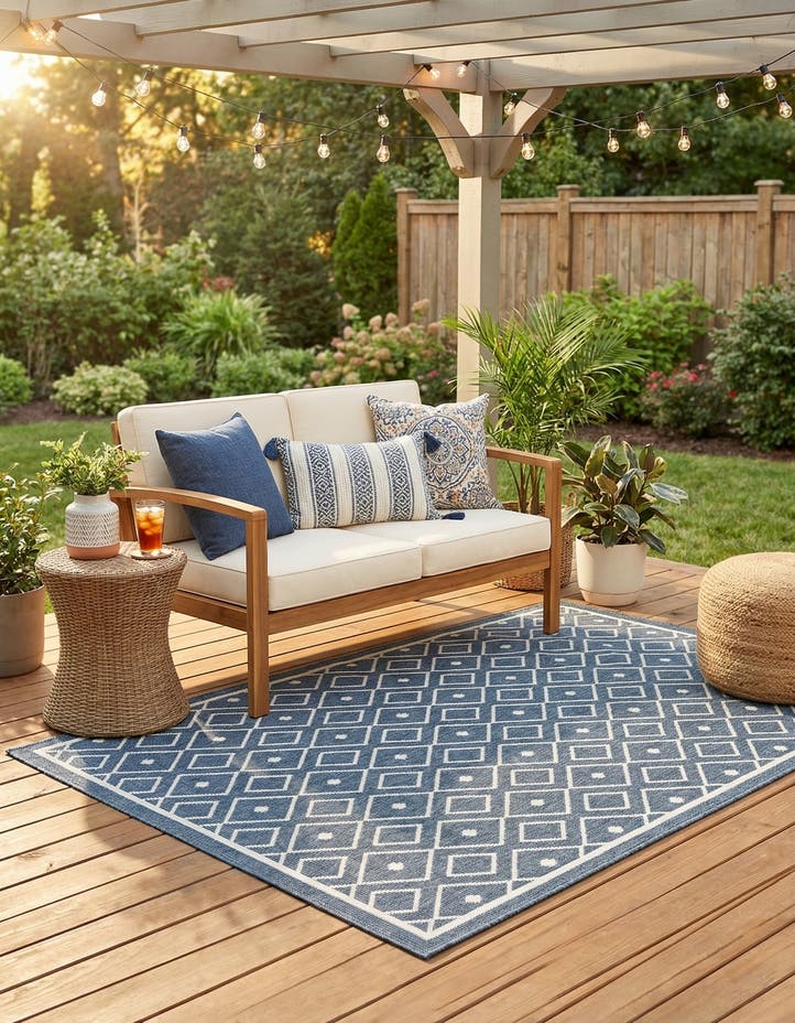 4' x 6' Easy-Clean Lattice Indoor / Outdoo...