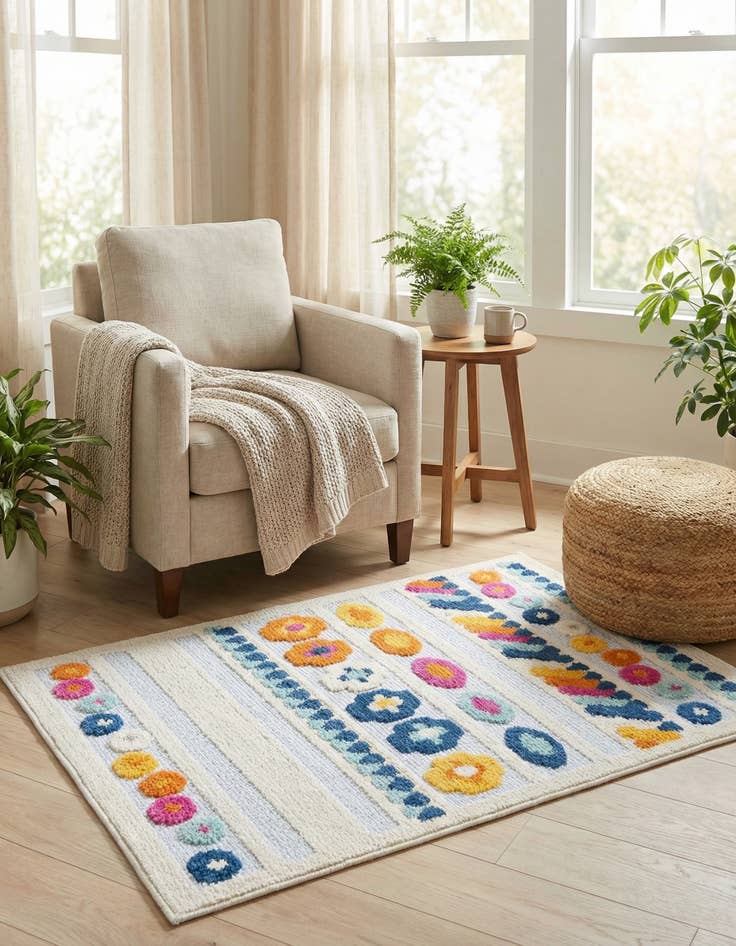 Detail image of  2' x 3'  Washable Aruba Indoor / Outdoor Rug