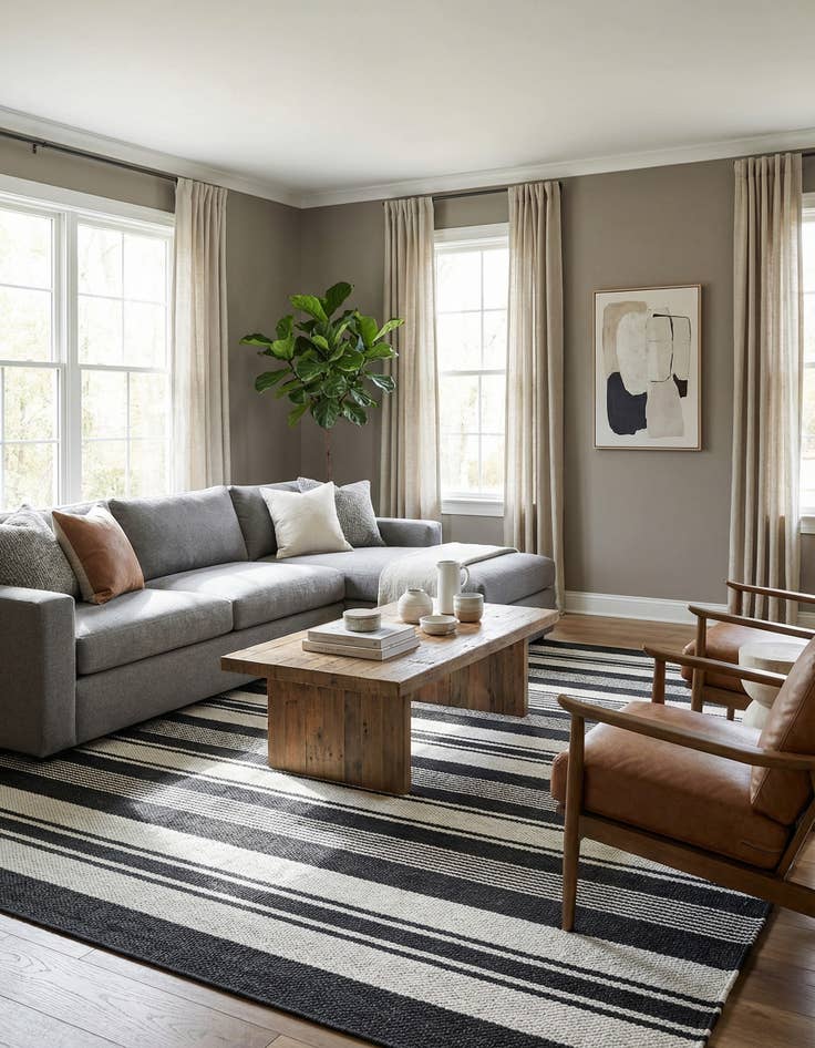 Detail image of 10' x 13'  Washable Jill Zarin Anguilla Indoor / Outdoor Rug