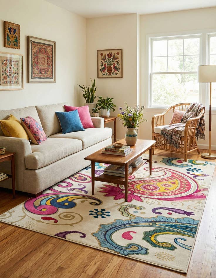 Detail image of 10' 6 x 16' 5  Washable Casablanca Rug