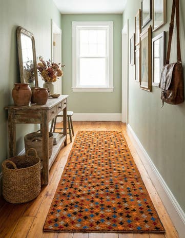 2' 8 x 9' 9 Hand Knotted Balouch Wool Runner Rug