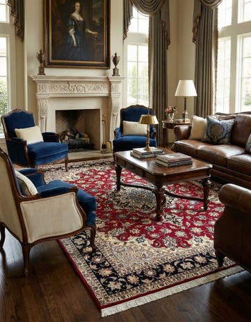5' x 6' 8 Tabriz Rug