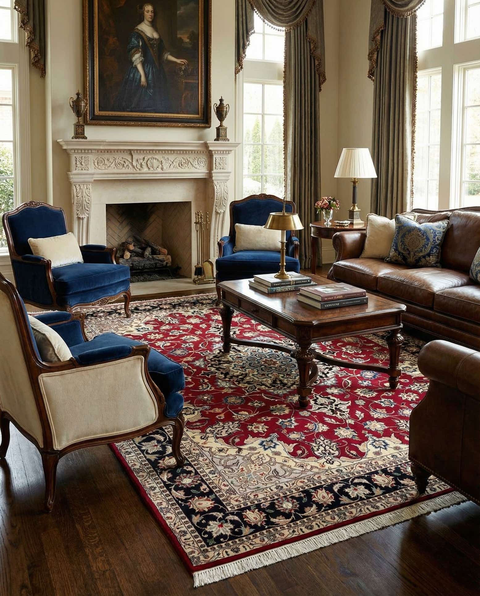 5' x 6' 8 Tabriz Rug